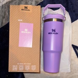 Stanley 30oz Purple Tumbler with Handle